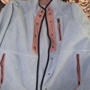american eagle button up jacket